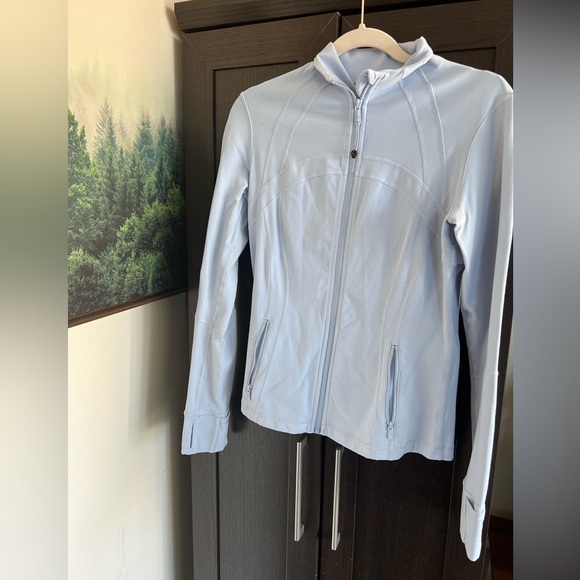 Baby blue lululemon define jacket - Picture 1 of 4